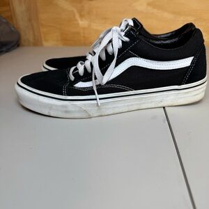 Vans Classic Old Skool Black and White Sneakers